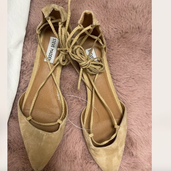 ⭐️ String Lace Up Classy Elegant Chic Glam Party Modern Hipster Slip On Slippers - Picture 4 of 6